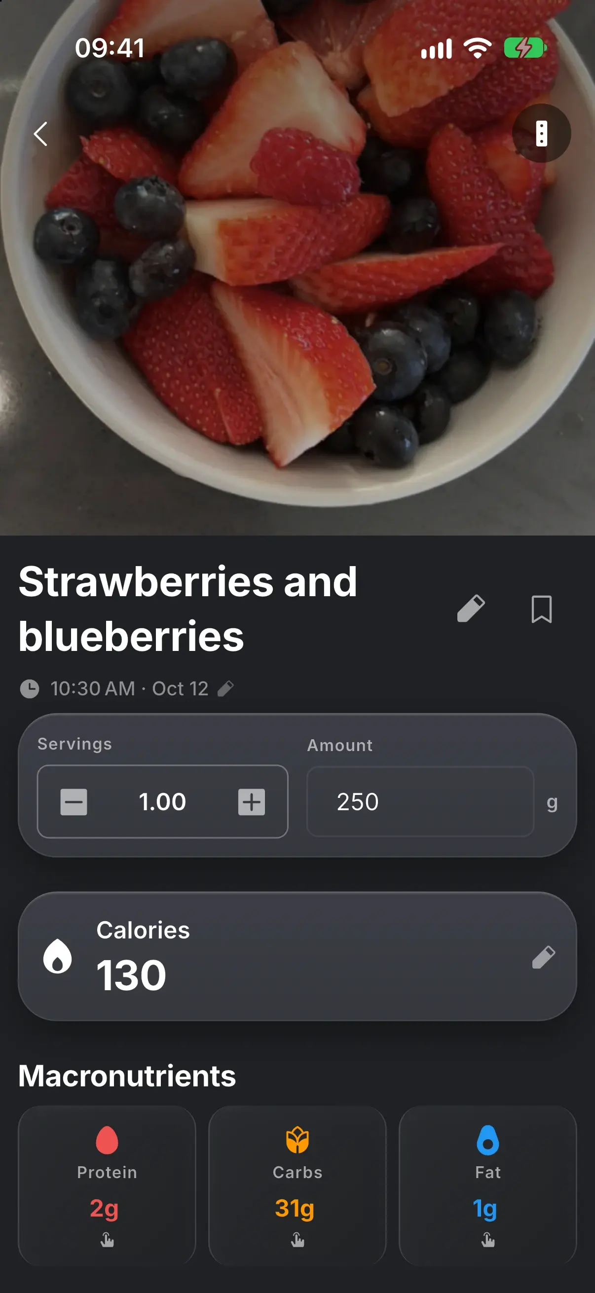 Food logging